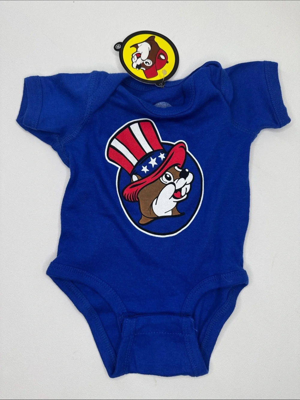 BUC-CEES‎ 4th of July 100% Cotton Onesie, Size 3M
